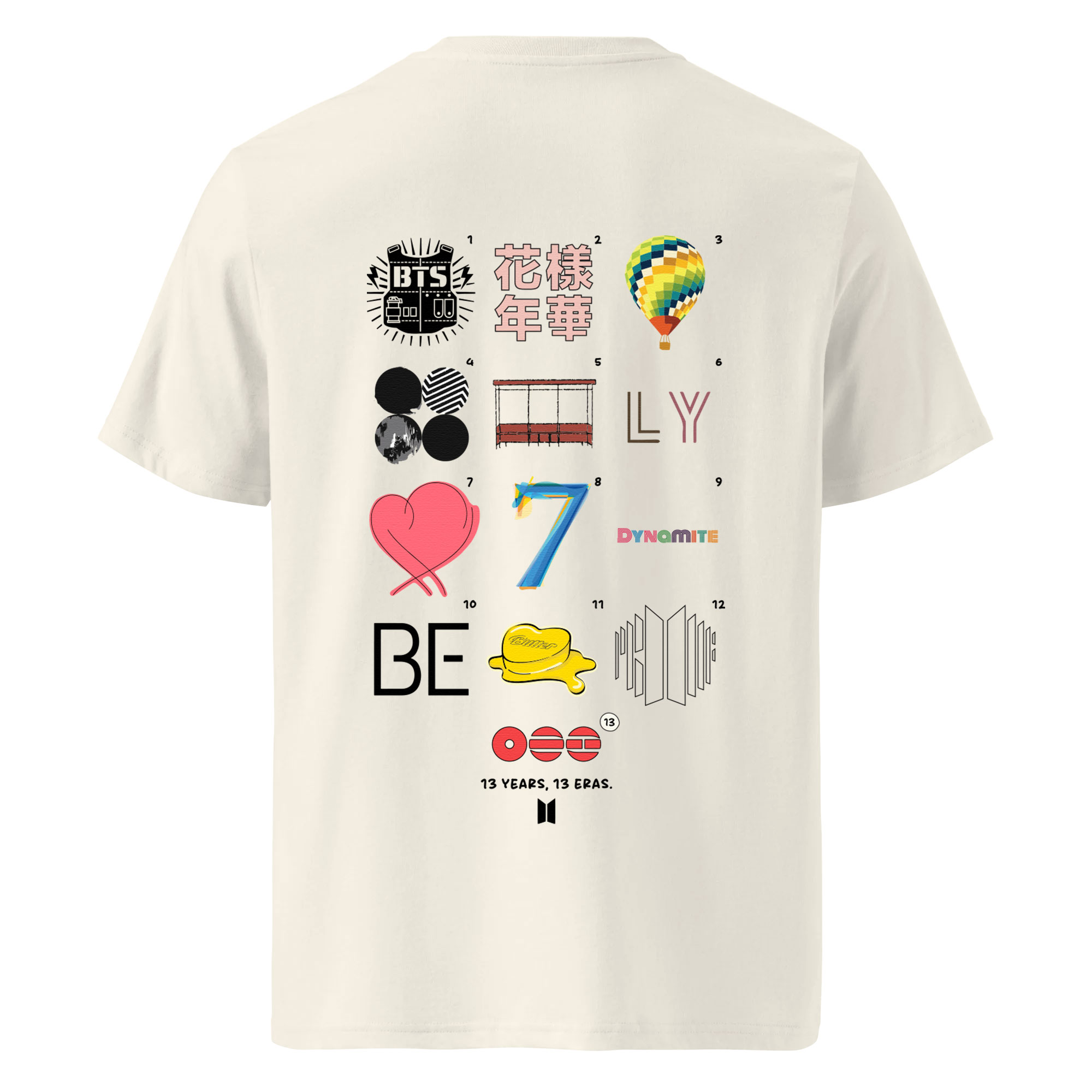 Camiseta BTS World Tour